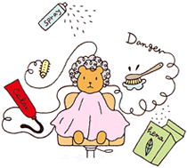 薬品を少しでも減らします！