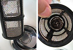 排水溝がピカピカに！